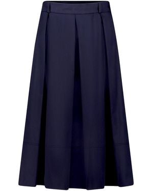 Vera Mont Sportiver Rock Mit Gummizug - Blau