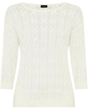 Laura Scott Pullover - Weiß