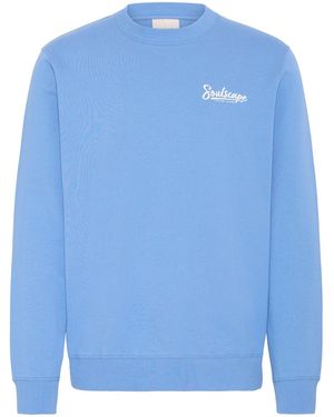 Solid Sweatshirt Sdtorrence - Blau