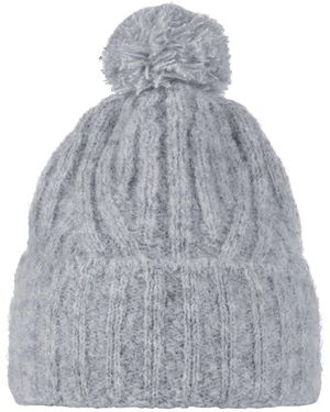 Buff Mütze Nerla Knitted Hat Beanie - Grau
