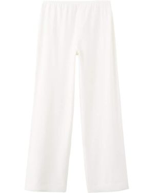 Mango Pyjamahose Kiki - Weiß