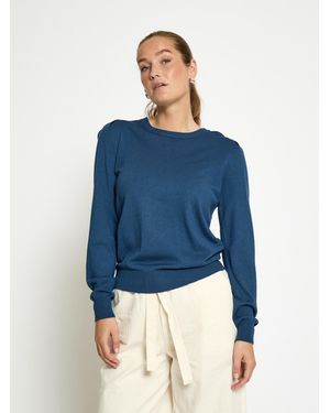 Peppercorn Pullover Tana - Blau