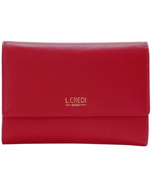 L. CREDI Geldbörse Evelyn - Rot