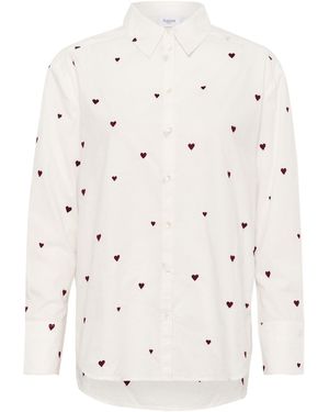 Saint Tropez Bluse Dianne - Weiß