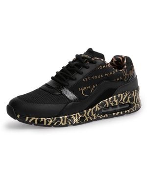 SOCCX Air Cushion Sneaker Mit Print-Design - Schwarz