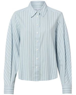 Samsøe & Samsøe Samse Samse Bluse Sania - Blau