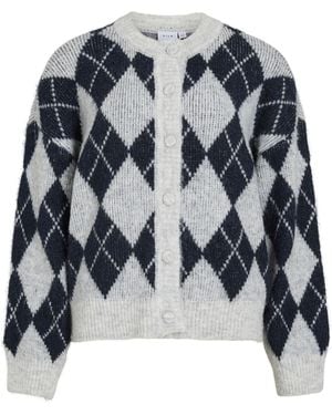 Vila Strickjacke Vikarley - Blau