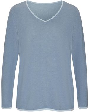 vivance active Pullover - Blau