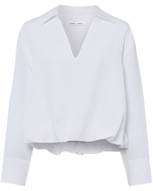 Samsøe & Samsøe Samse Samse Bluse Sadaphne - Weiß