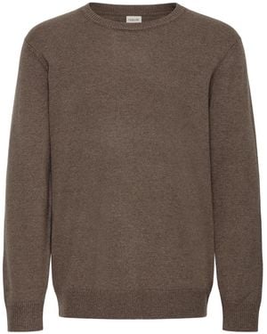 Solid Strickpullover Sdrick - Braun