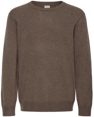 Solid Strickpullover Sdrick - Braun