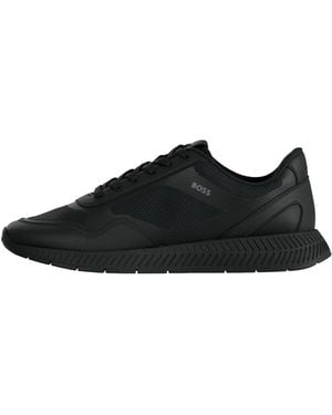 BOSS Sneaker Titanium - Schwarz