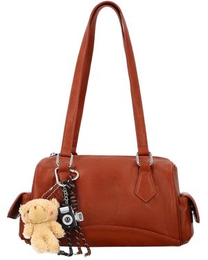 myMo Schultertasche - Braun