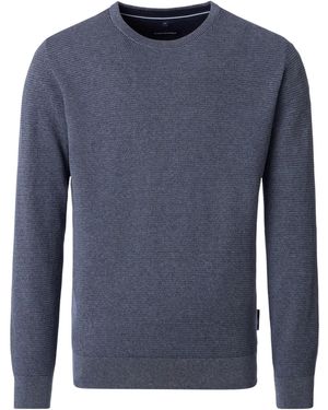 CASA MODA Pullover Basic - Blau