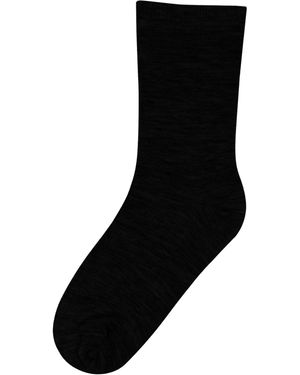 CASH-MERE.CH Socken - Schwarz