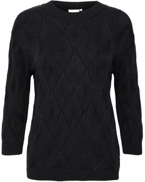 Kaffe Pullover 'Silia' - Schwarz