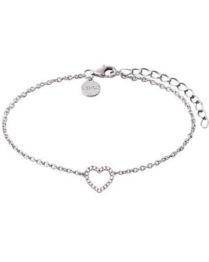 XENOX Armband Herz, Love Story - Weiß