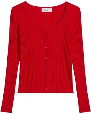 Marc O' Polo Marc Opolo Denim Strickjacke - Rot