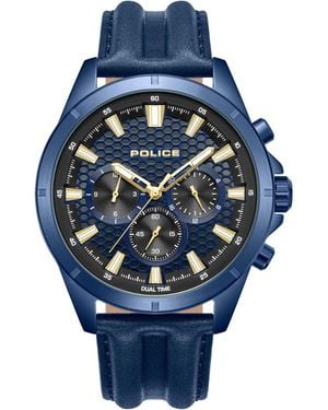 Police Quarzuhr Malawi - Blau