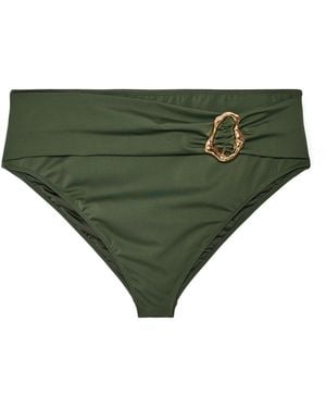 Swim By Zizzi Bikinihose Bliss - Grün