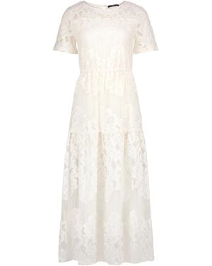 Zero Maxikleid Kurzarm - Weiß