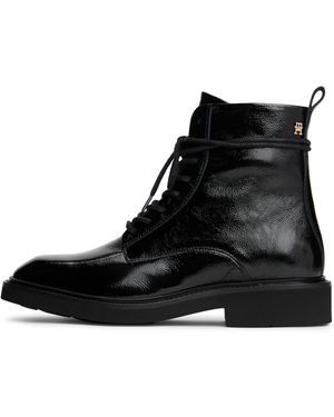 Tommy Hilfiger Schnürstiefelette - Schwarz