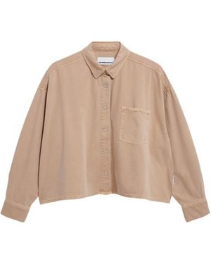 ARMEDANGELS Bluse Nalaani - Natur