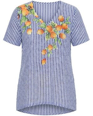 MIAMODA Shirt - Blau