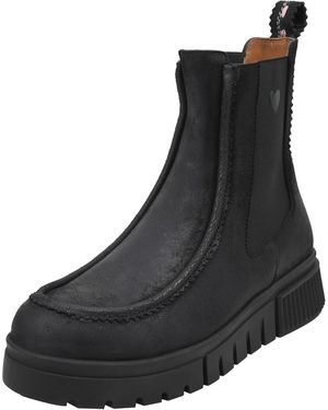 CRICKIT Chelsea Boots Uldina - Schwarz