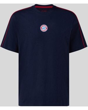 FC Bayern München T-Shirt Essentials - Blau