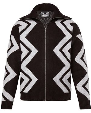 STHUGE Strickjacke - Schwarz