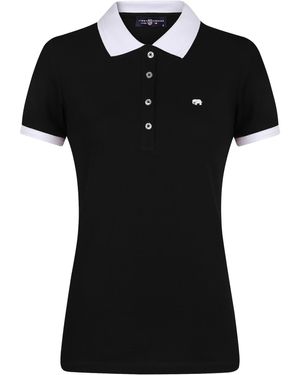 Jimmy Sanders Polo Shirt Kurz Arm - Schwarz