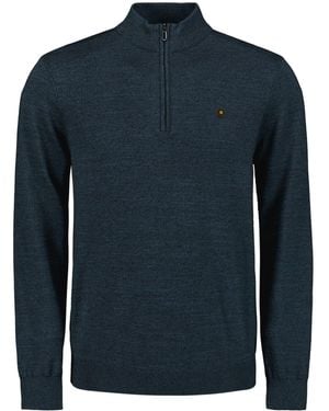 No Excess Pullover - Blau