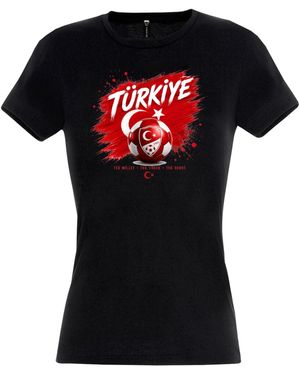 Rmk Shirt Wm Fußball Türkiye - Schwarz