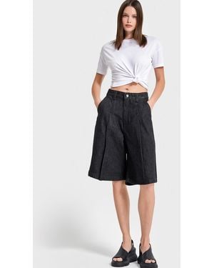 its basic Its Basic Jeans Bermuda Denim Short - Mehrfarbig