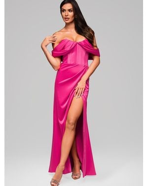 Ombre Abendkleid - Pink