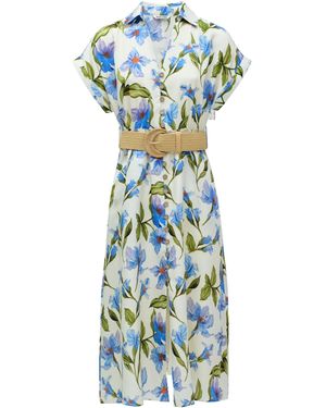 Salsa Jeans Blusenkleid - Blau