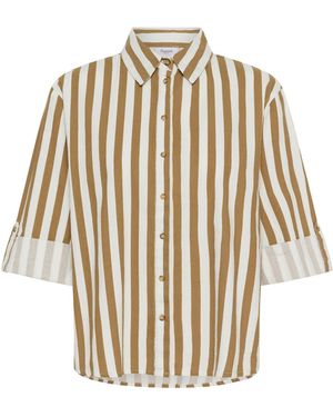 Saint Tropez Bluse Zalinda - Natur