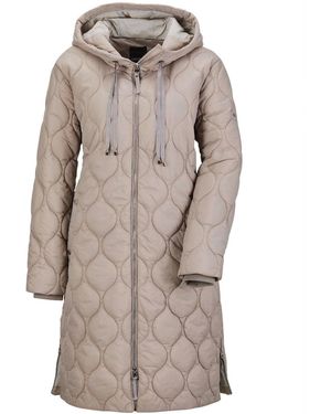 Goldner Übergangsmantel - Grau