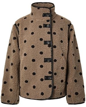 Pieces Jacke Pceda - Braun