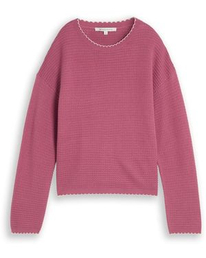 Tom Tailor Pullover - Pink