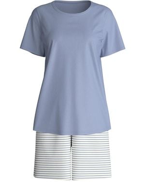 CALIDA Shorty Marine Dreams - Blau