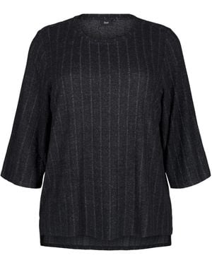 Zizzi Bluse - Schwarz