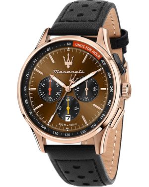Maserati Analoguhr - Schwarz