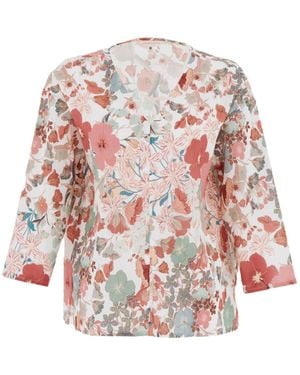 ORGANICATION Bluse - Weiß