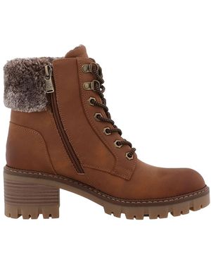 Tom Tailor Scnürstiefelette - Braun