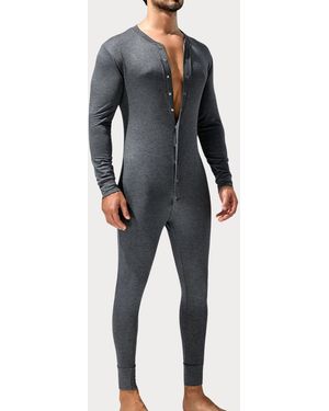 TAUWELL Pyjama Lang - Blau