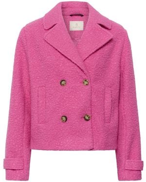 Kaffe Mantel Kaanne - Pink