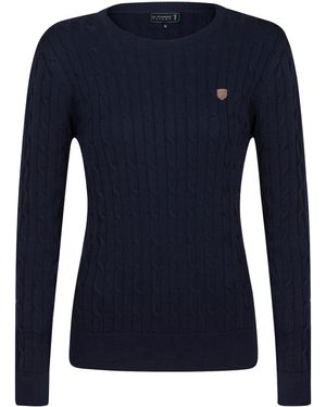 Sir Raymond Tailor Strickpullover 'Authen' - Blau
