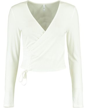 Hailys Shirt 'Rosa' - Weiß